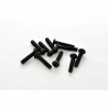 Tornillos allen cabeza redonda 3x15 mm (10)