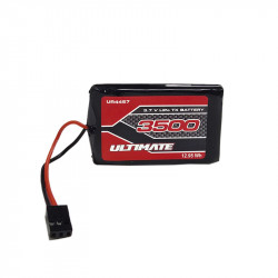BATERÍA ULTIMATE LiPo EMISORA 3.7v.3500mAh CONEXION JR (SANWA MT5-MT44-M17)