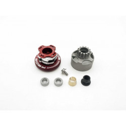 EMBRAGUE COMPLETO  CAMPANA 13T  RODAMIENTOS TORNILLO TITANIO