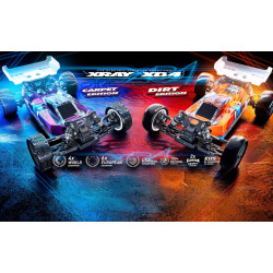 XRAY XB4C'25 - 4WD 1/10 ELECTRIC OFF-ROAD CAR - CARPET EDITION