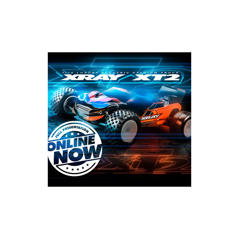 XRAY XT2 2024 CARPET 1/10 ELECTRIC STADIUM TRUCK