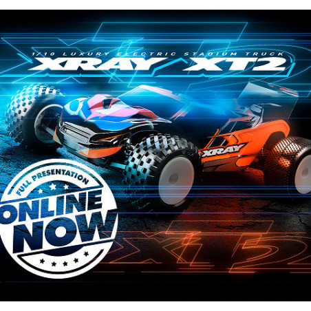 XRAY XT2 2024 CARPET 1/10 ELECTRIC STADIUM TRUCK