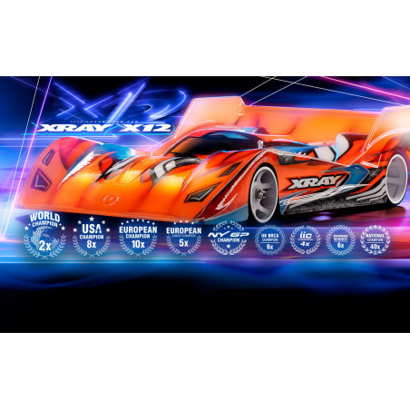 XRAY X12'25 EU SPECS - 1/12 PAN CAR