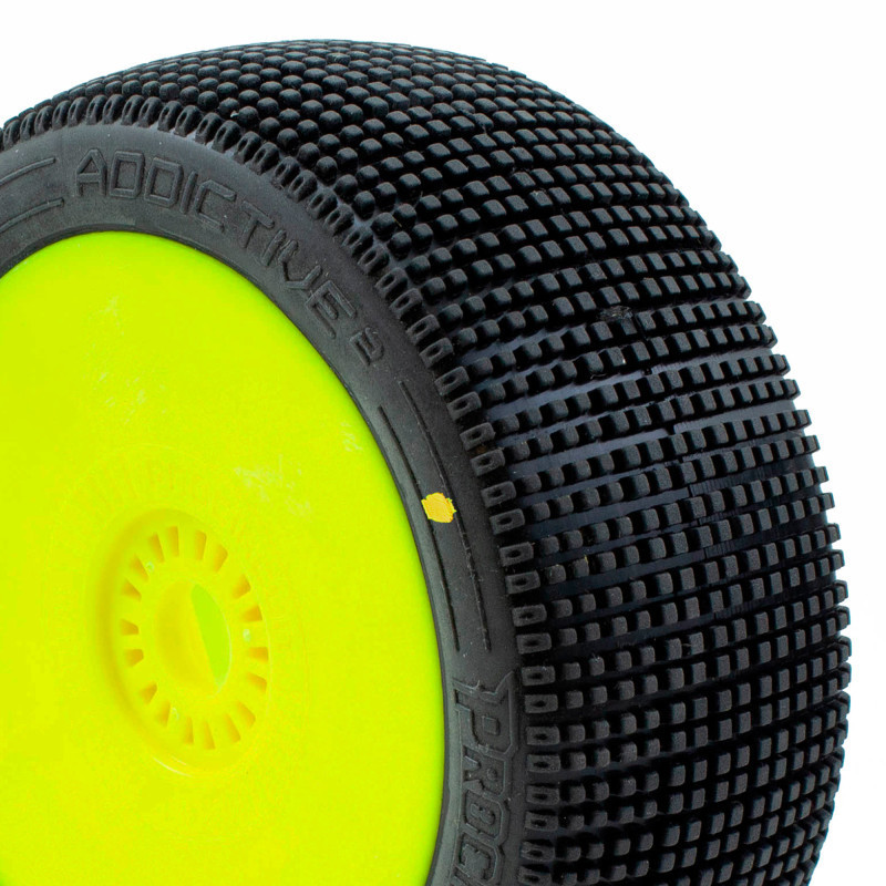 ADDICTIVE v2 BUGGY C2 (SOFT) EN LLANTA AMARILLA (2pcs.)
