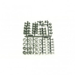SET INSERTOS DE PLASTICO NEGRO SWORKz