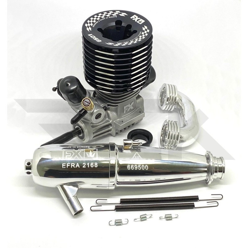 FX G501 TUNED - COMBO: ENGINE + MUFFLER 2168 + MANIFOLD GT