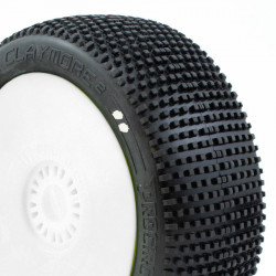 CLAYMORE v2 BUGGY S1 (SUPER SOFT) EN LLANTA BLANCA (2pcs.)