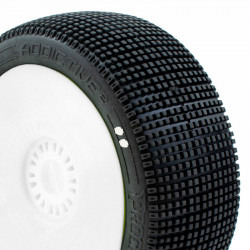 ADDICTIVE v2 BUGGY S1 (SUPER SOFT) EN LLANTA BLANCA (2pcs.)