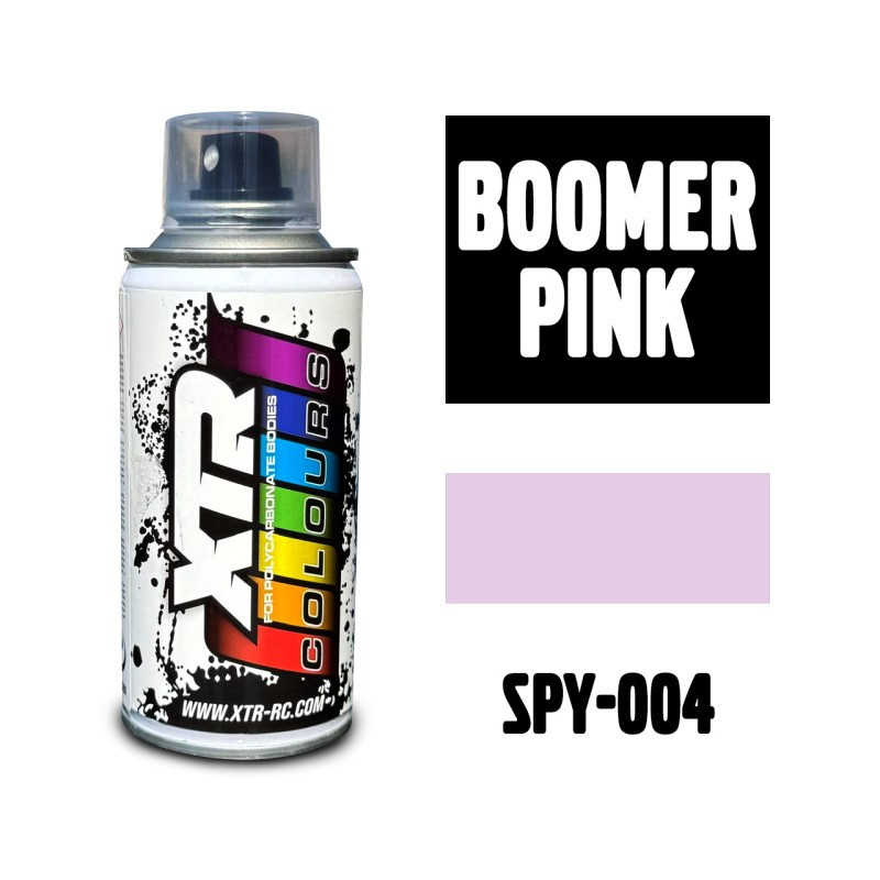 Rosa Boomer - 150ml XTR Colours Lexan Spray