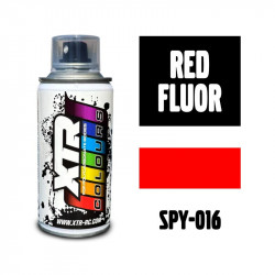 Rojo Fluor - 150ml XTR Colours Lexan Spray
