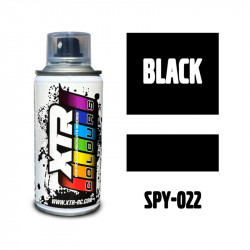 Negro - 150ml XTR Colours Lexan Spray