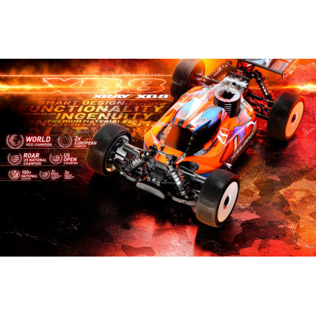 XRAY XB8'25 - 1/8 NITRO OFF-ROAD CAR