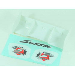 ALERON 1/8 SWORK PRO RACE BLANCO