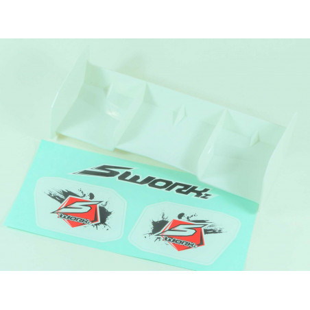 ALERON 1/8 SWORK PRO RACE BLANCO