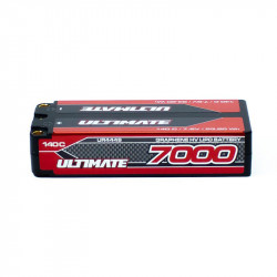 BATERÍA ULTIMATE GRAFENO HV LiPo MID-SHORTY 7.6v. 7000mAh 140C CONEXION 5mm
