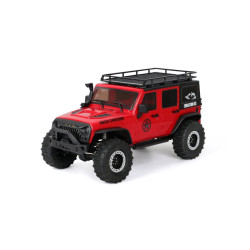COCHE CRAWLER ROCK CRUISER 1/10 RGT86100-R V3 WATERPROOF 4X4 ROJO RTR