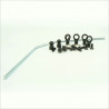 Conjunto barra estabilizadora tras. 2.8mm Hyper ST Truggy