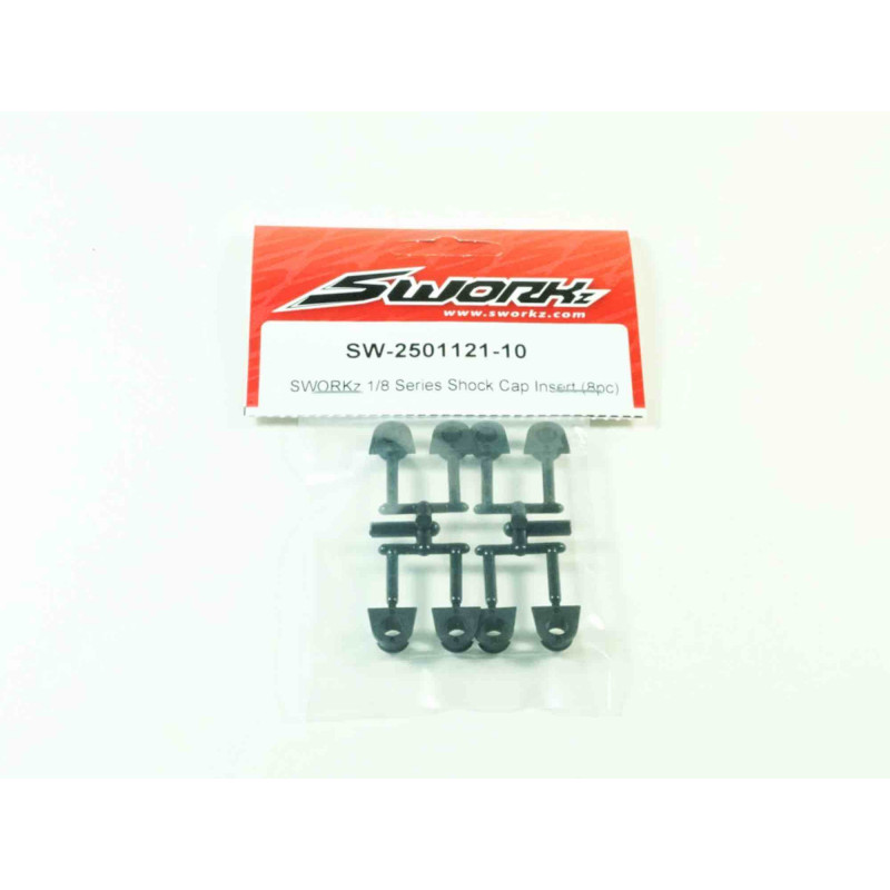 SWORKz 1/8 Series Shock Cap Insert (8pc)