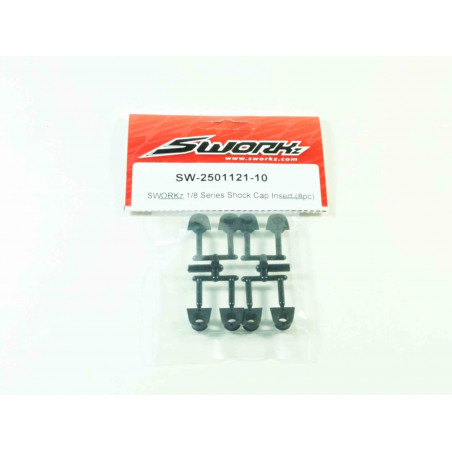 SWORKz 1/8 Series Shock Cap Insert (8pc)