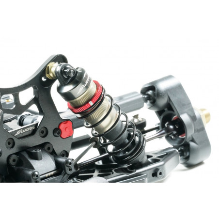 SWORKz BBS System Shock Spring Adjust Nut (RED)(2PC)