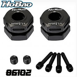 Hexágonos de ruedas + 1.5mm CNC 7075