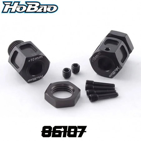 Hexágonos de ruedas + 10mm CNC 7075