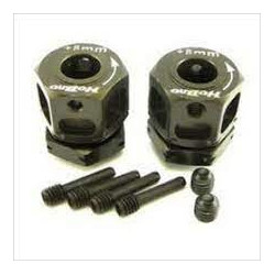 Hexágonos de ruedas + 8mm rosca invertida CNC 7075
