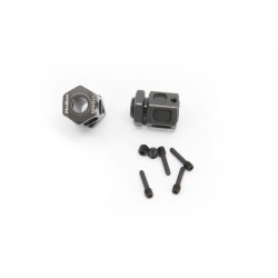 Hexágonos de ruedas + 10mm rosca invertida CNC 7075