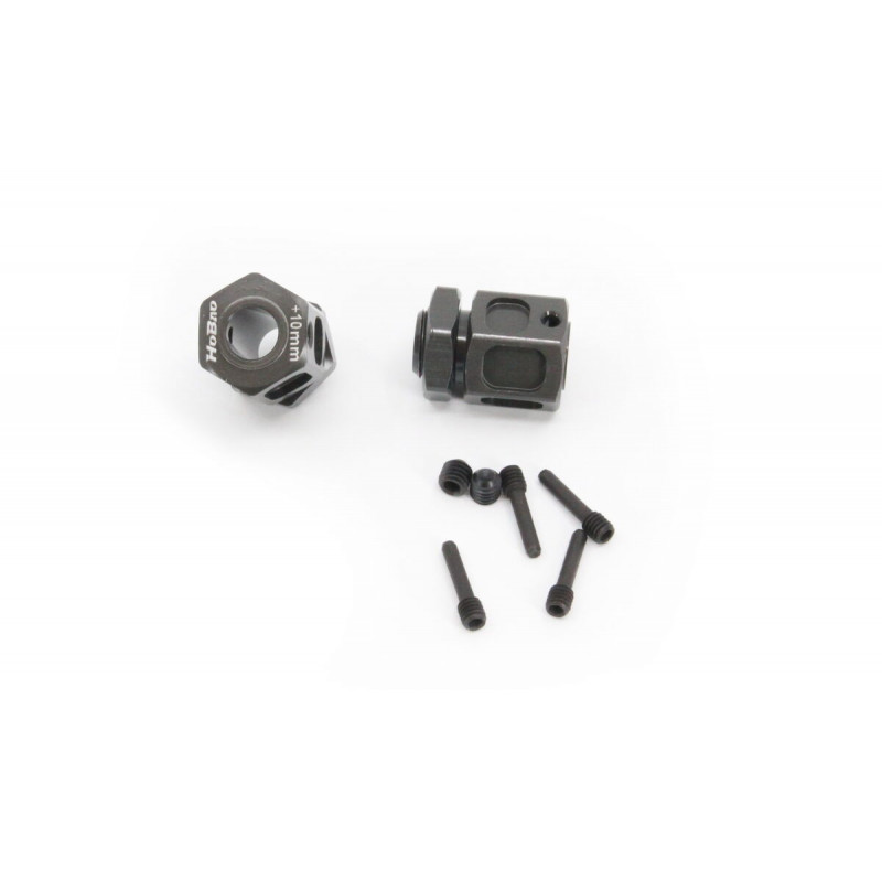 Hexágonos de ruedas + 10mm rosca invertida CNC 7075