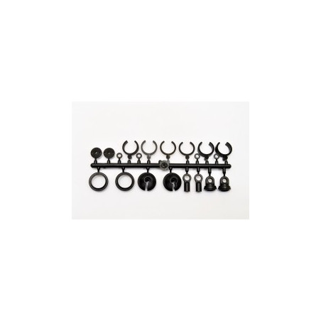 Rótulas y anillos amortiguador Hobao Hyper 7