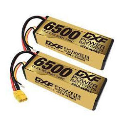 2xDXF 4s HV 15.2V 6500mAh 140C XT90 Plug