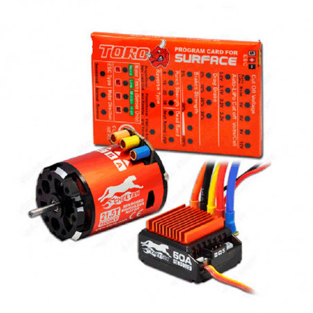 CHEETAH 1/10 21.5T 1600KV COMBO MOTOR CON SENSOR SKYRC