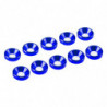 ARANDELA ALU. CONICA M3 AZUL (10u.)