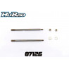 Vástago amortiguador trasero. 3,5mm Hyper HoBao