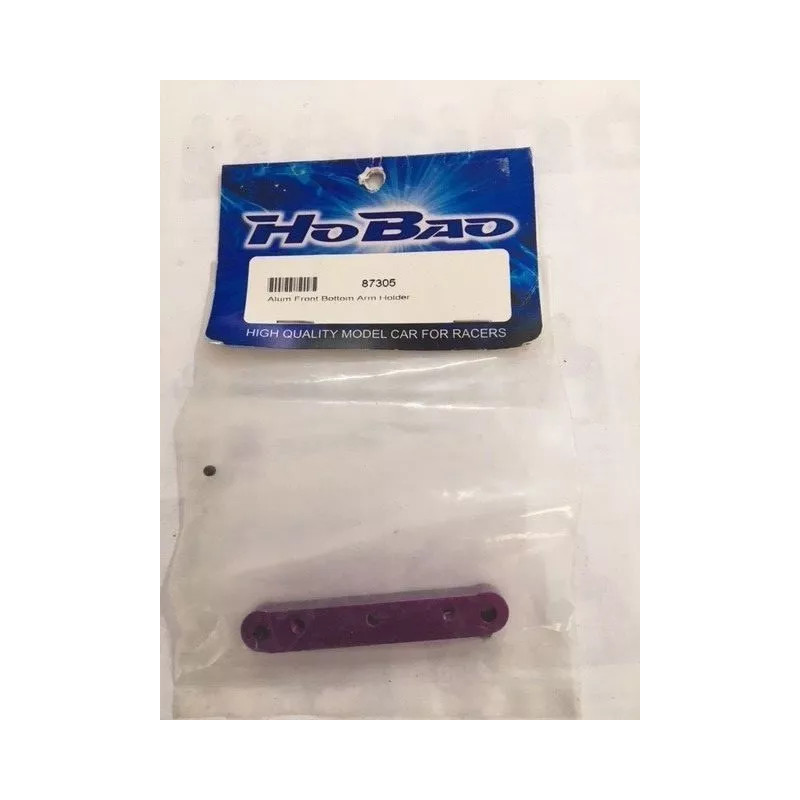 Placa convergencia delantera aluminio Hyper HoBao
