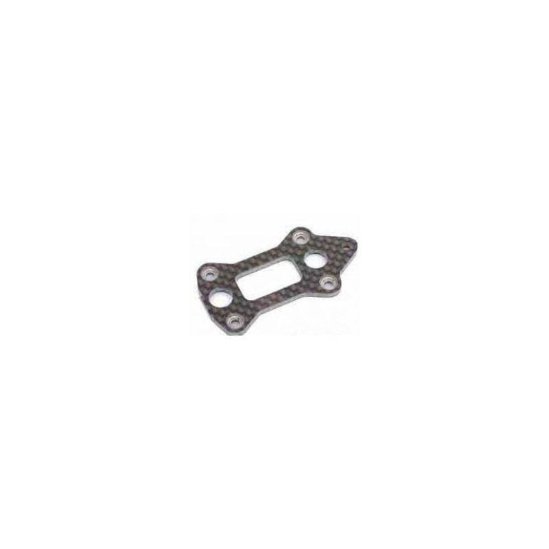 Placa soporte diferencial central en carbono Hyper HoBao