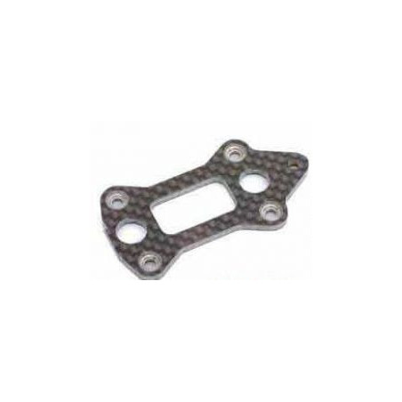 Placa soporte diferencial central en carbono Hyper HoBao