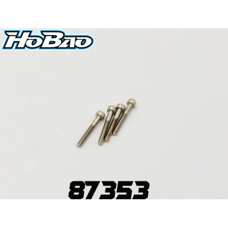 Tornillo a rosca invertida para amortiguadores M3x22 Hyper HoBao