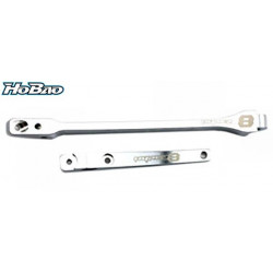 Barras rigidificadoras CNC 7075 delantera y trasera Hyper8 Hobao -88038