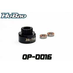 Campana embrague CNC 17T con rodamientos HoBao