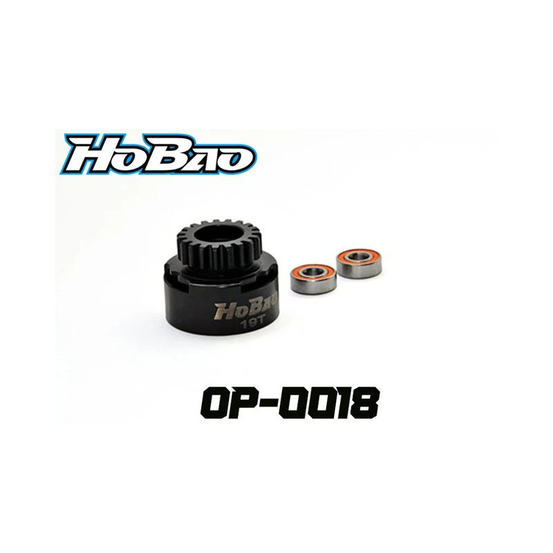 Campana embrague CNC 19T con rodamientos HoBao