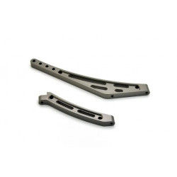 Barras Rigidificadoras CNC 7075 Gris o Naranja Hyper HoBao