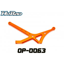 Rigidificadora trasera SS Nitro CNC 7075  Hyper HoBao Gris o Naranja