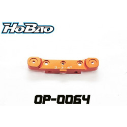 Convergencia Trasera CNC 2 - 3 - 4 deg CNC 7075  Hyper Gris o Naranja