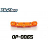 Convergencia Traseros CNC 2.5 - 3.5 - 4.5 deg CNC 7075  Hyper Gris o Naranja