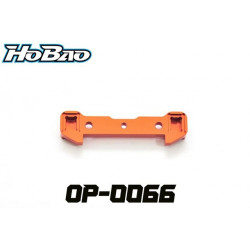 Placa trapecios trasera frontal CNC 7075  Hyper Gris o Naranja