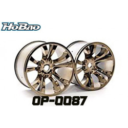 Llanta cromada para Monster1/8 (2uds) MT Sport Plus Hyper HoBao