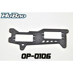 Bandeja radio para NITRO VS Carbono 2.5mm Hyper HoBao