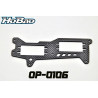 Bandeja radio para NITRO VS Carbono 2.5mm Hyper HoBao