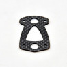 Placa diferencial central Carbono 2.5mm Hyper HoBao